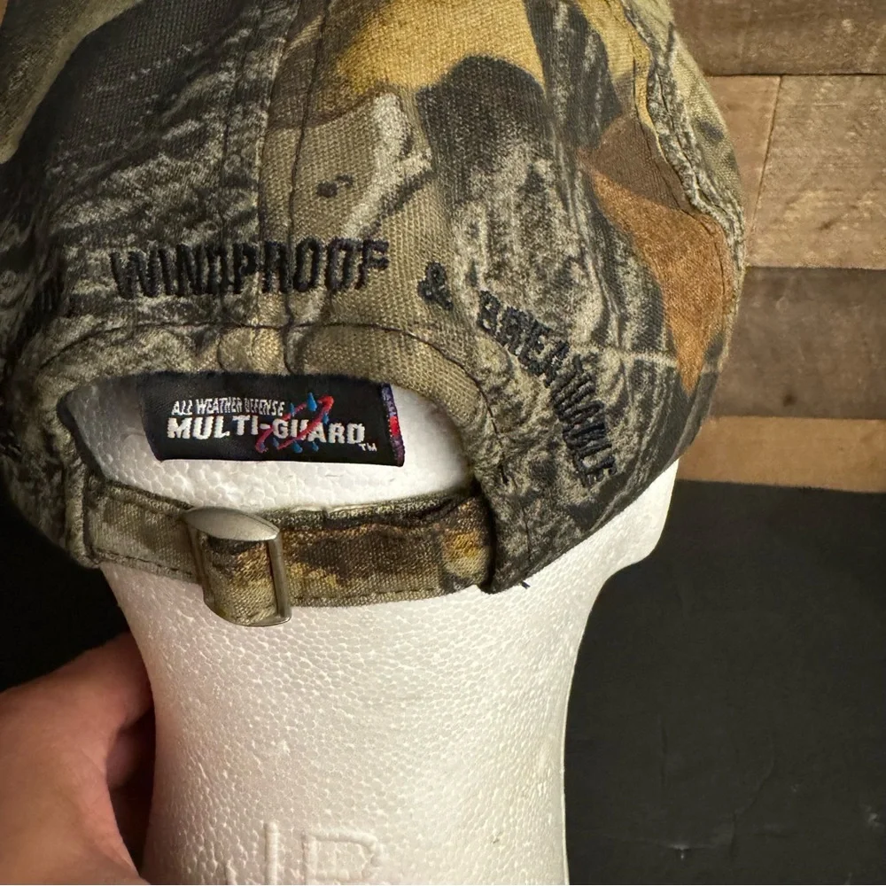 TEAM REALTREE MG3 Adult Cap Hat Camouflage Multi-Guard Embroidered Strapback Y2K